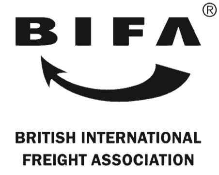 Official logo of the British International Freight Association.