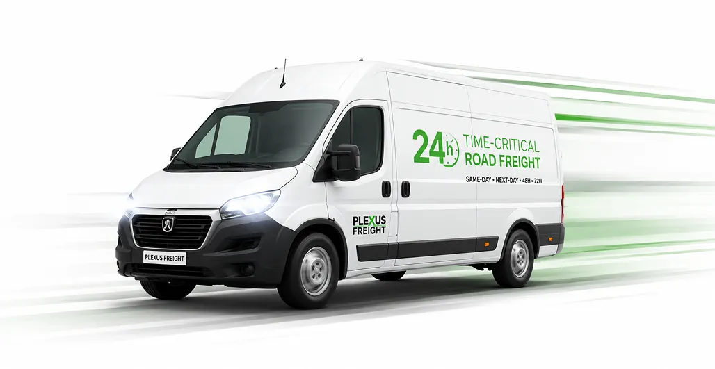 Book same-day or next-day express UK road freight with our two-driver courier service.