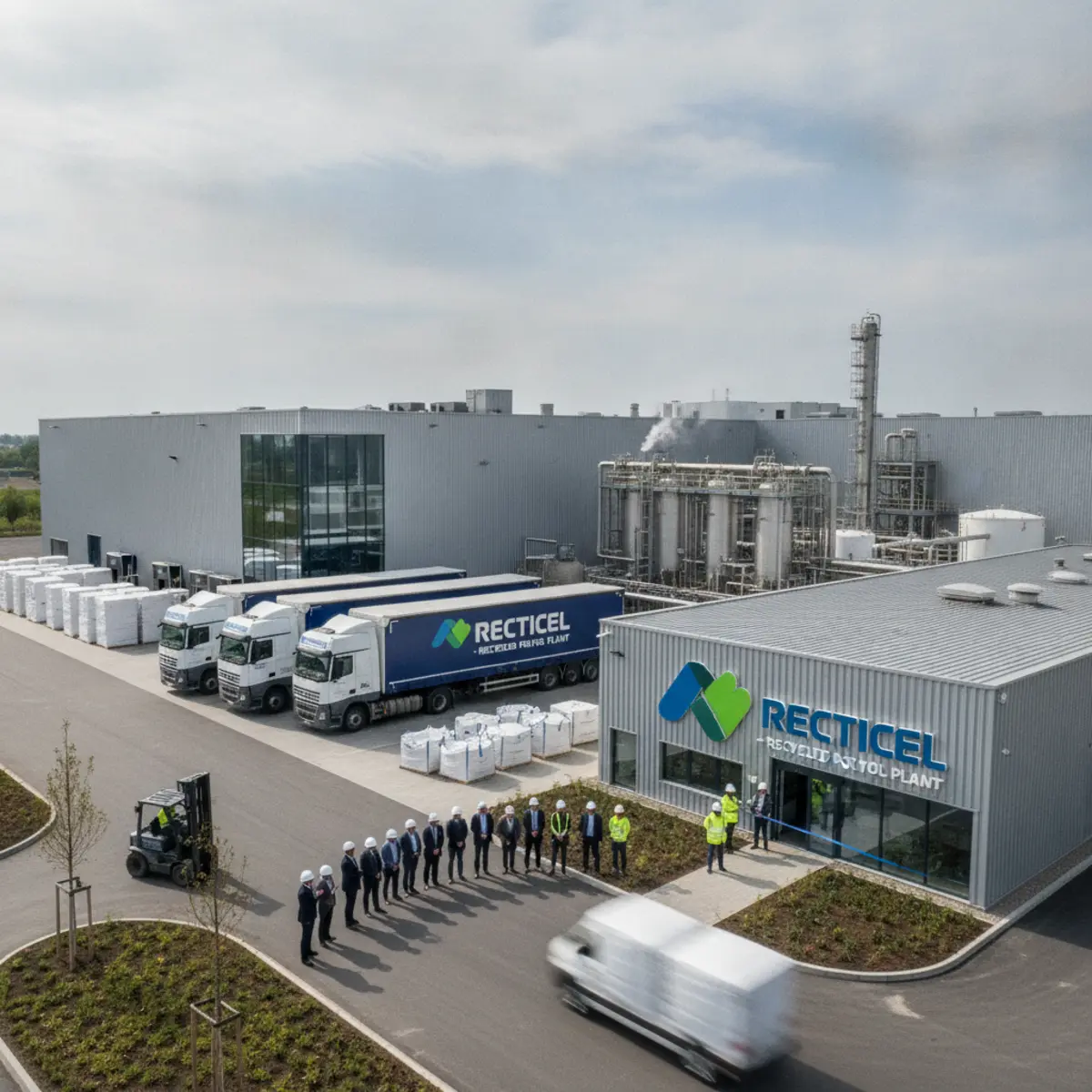 Recticel Insulation opens new industrial scale recycled polyol plant, closing the loop on PIR circularity