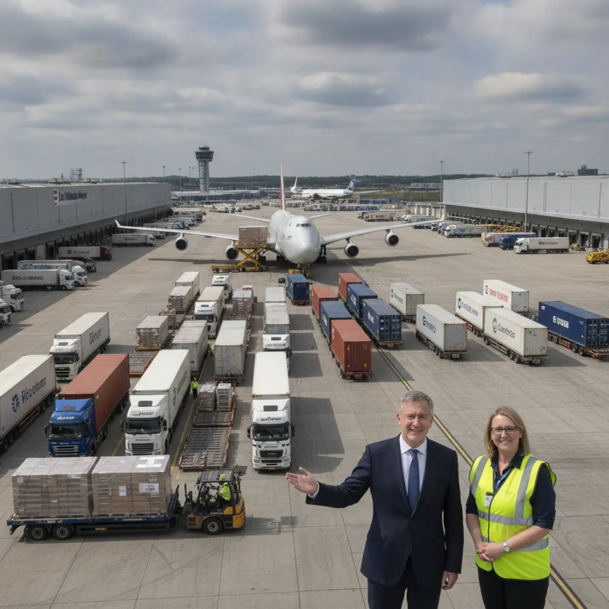 Aviation Minister hails importance of UK's largest dedicated air cargo hub