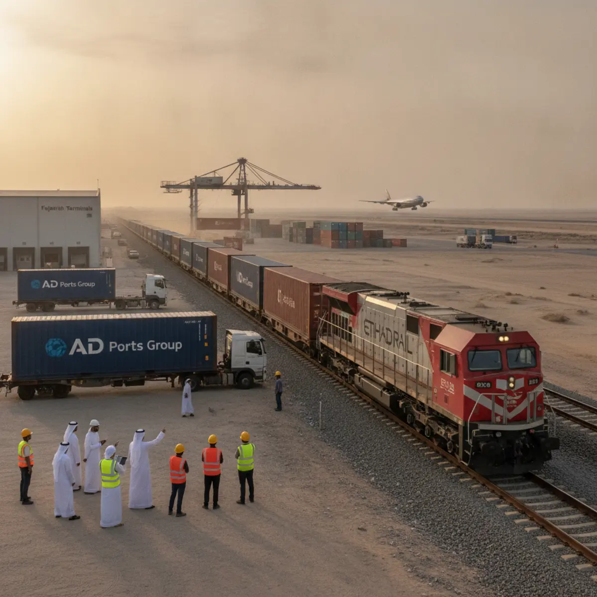 New rail freight service connects Fujairah and Abu Dhabi